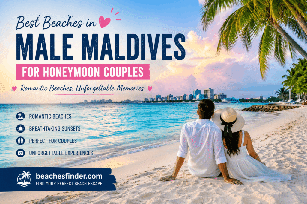 Best beaches in Male Maldives for Honeymoon for couples
