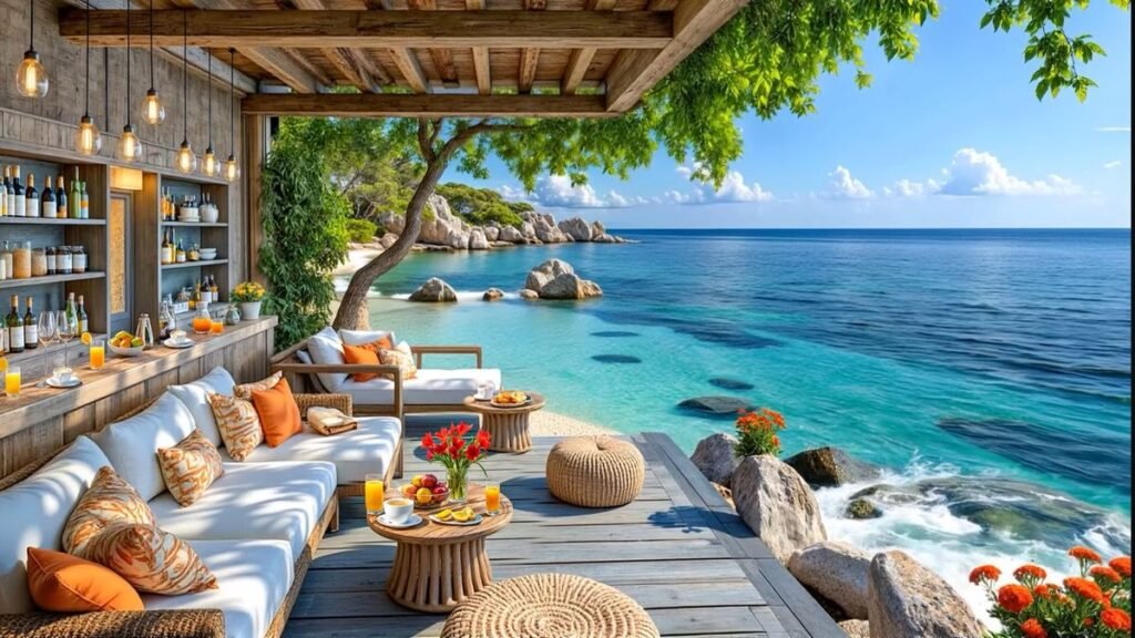 Hulhumale beach in Maldives