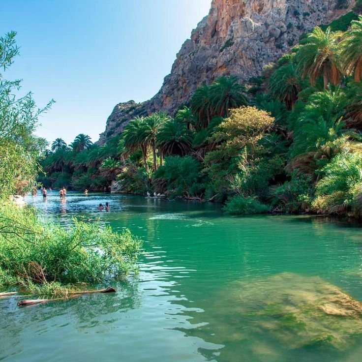 Preveli beach
