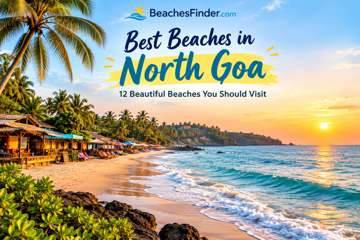 beat beaches in north goa